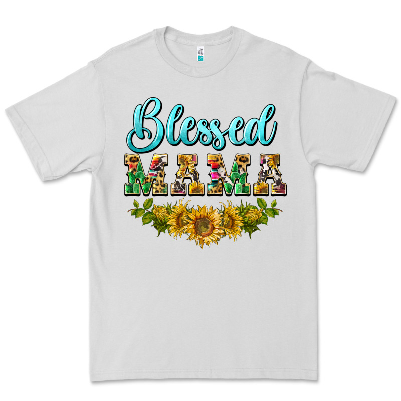 Blessed Mama Premium Tee by BarkalooDesign | Teevron