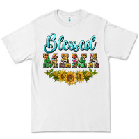White blessed mama Premium Tee - BarkalooDesign