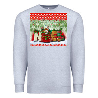 Heather Grey noel tumbler Premium Sweatshirt - BundleAndBundleShop