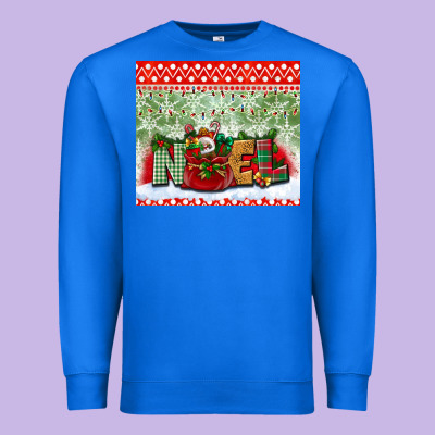 Noel Tumbler Premium Sweatshirt Designed By Bundleandbundleshop