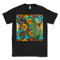 Black horseshoe and cactus Classic Tee - BundleAndBundleShop