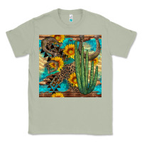 Matcha horseshoe and cactus Classic Tee - BundleAndBundleShop