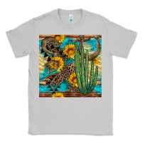 Moon Dust horseshoe and cactus Classic Tee - BundleAndBundleShop