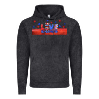Vintage Black love america gnome libbey cup Vintage Hoodie - HRA Design Shop