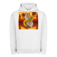 Pigment Lunar Rock tigers with scratches Urban Hoodie - TumblerDesignByShophia