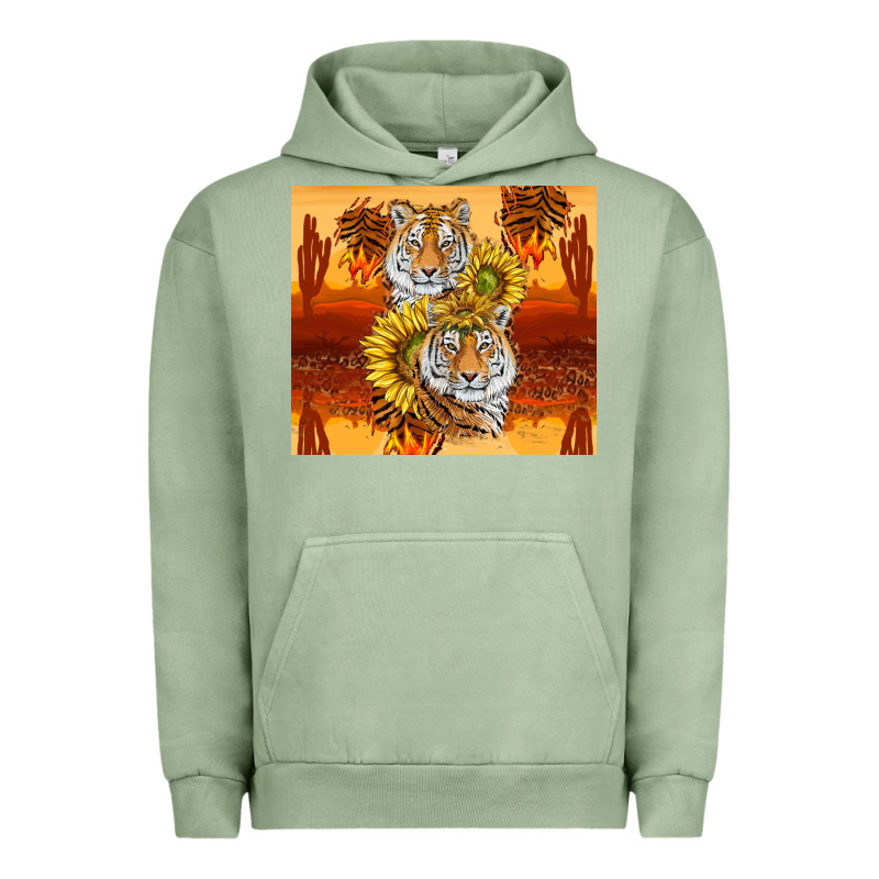 Tigers With Scratches Urban Hoodie by TumblerDesignByShophia | Teevron