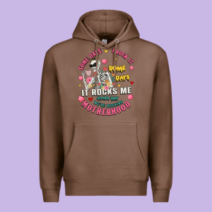 Funny Motherhood Premium Hoodie Designed By Jahusdesignshop