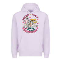 Lilac funny motherhood Premium Hoodie - JahusDesignShop