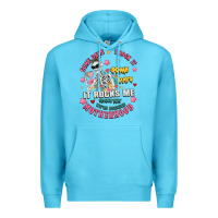 Ocean Blue funny motherhood Premium Hoodie - JahusDesignShop