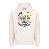 Pale Pink funny motherhood Premium Hoodie - JahusDesignShop