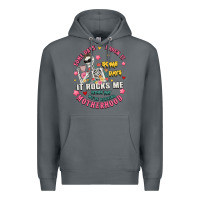 Rock funny motherhood Premium Hoodie - JahusDesignShop