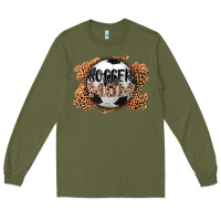 Army Green soccer mom Long Sleeve Tee - AdoDesignShop