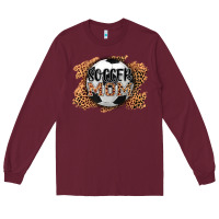 Burgundy soccer mom Long Sleeve Tee - AdoDesignShop