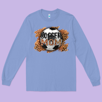 Soccer Mom Long Sleeve Tee Designed By Adodesignshop