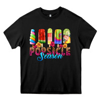 Black popsicle season Heavy Core Tee - RanaPortraitStore