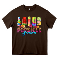 Chocolate Brown popsicle season Heavy Core Tee - RanaPortraitStore