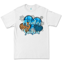 White snow hearts winter season Premium Tee - Zillion Design Studio