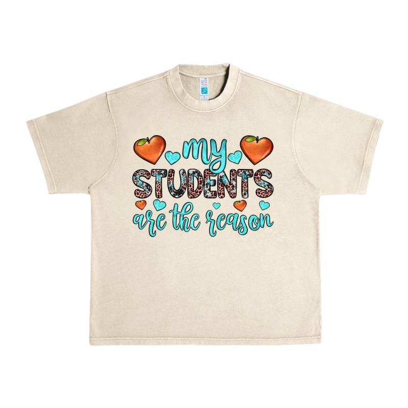 My Students Are The Reason Urban Heavy Tee by JahusDesignShop | Teevron