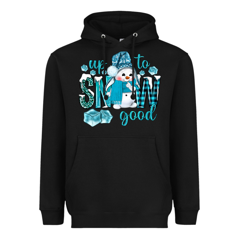 Up To Snow Good And Cute Snowman Heavyweight Hoodie by BundleAndBundleShop | Teevron