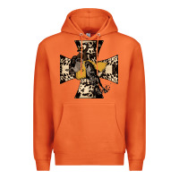 Carrot Leopard Bucking Bronco Premium Hoodie - Bettercallsaul