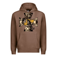 Chestnut Leopard Bucking Bronco Premium Hoodie - Bettercallsaul