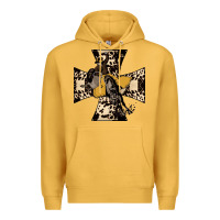 Mustard Leopard Bucking Bronco Premium Hoodie - Bettercallsaul