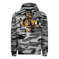 Slate Camo Leopard Bucking Bronco Premium Hoodie - Bettercallsaul