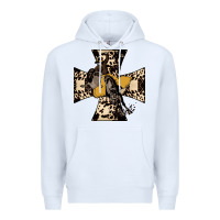 White Leopard Bucking Bronco Premium Hoodie - Bettercallsaul
