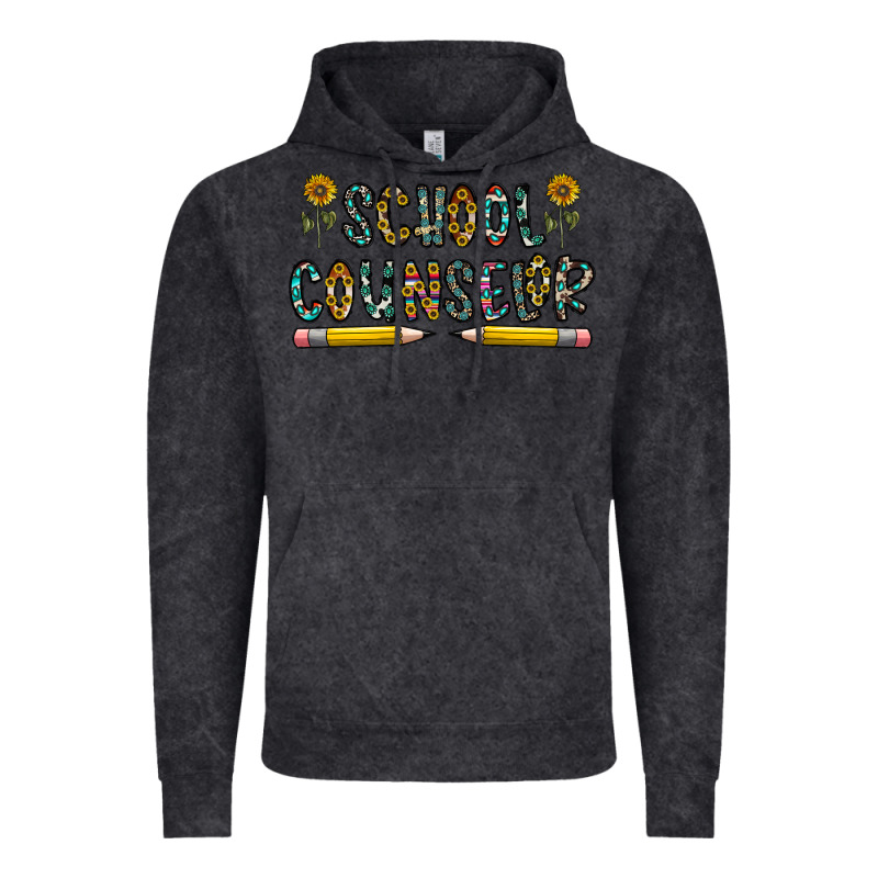 School Counselor Vintage Hoodie by CowhideDigitalArt | Teevron