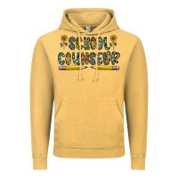 Vintage Mustard school counselor Vintage Hoodie - CowhideDigitalArt