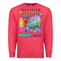 Cardinal rolling into seventh grade Premium Sweatshirt - BundleAndBundleShop