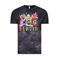 Cloud Black egg hunter Vintage Tee - AdoDesignShop
