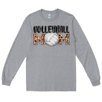Heather Grey volleyball mom Long Sleeve Tee - AdoDesignShop