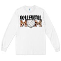 White volleyball mom Long Sleeve Tee - AdoDesignShop