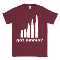 Burgundy Got Ammo Classic Tee - Bettercallsaul