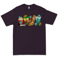 Plum western rodeo coffee cup Premium Tee - texasbilliewilder