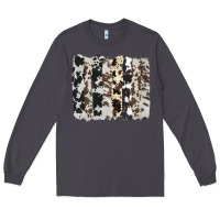 Smoke cowhide brushstroke Long Sleeve Tee - AdoDesignShop