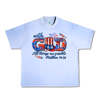 Grape Ice with god all things are possible usa Urban Heavy Tee - AdoDesignShop