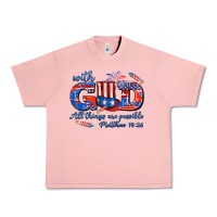 Salmon with god all things are possible usa Urban Heavy Tee - AdoDesignShop