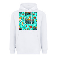 White Hot Mom Summer Digital Paper Heavyweight Hoodie - BundleAndBundleShop