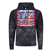 Cloud Black god bless America gnomes Vintage Hoodie - HRA Design Shop
