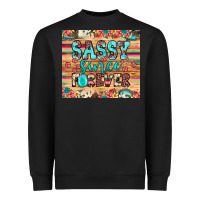 Black sassy since forever Heavyweight Sweatshirt - JahusDesignShop