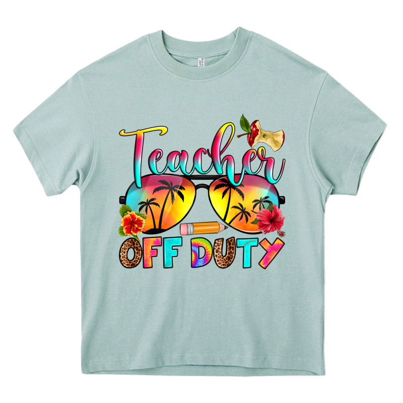 Teacher Off Duty Heavy Core Tee by RanaPortraitStore | Teevron
