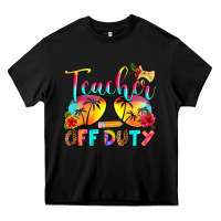 Black teacher off duty Heavy Core Tee - RanaPortraitStore