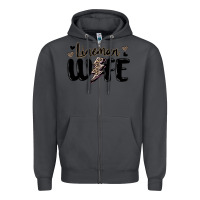 Smoke lineman wife Zipper Hoodie - MaliasSmallBusiness