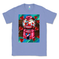 Colony Blue candy machine  with heart candies  air Classic Tee - AdoDesignShop