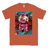 Copper candy machine  with heart candies  air Classic Tee - AdoDesignShop
