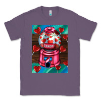 Lavender candy machine  with heart candies  air Classic Tee - AdoDesignShop
