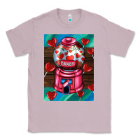 Lilac candy machine  with heart candies  air Classic Tee - AdoDesignShop
