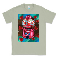 Matcha candy machine  with heart candies  air Classic Tee - AdoDesignShop